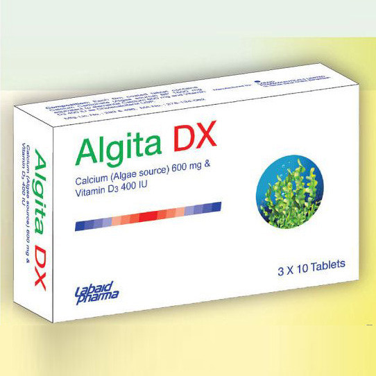 Pack Image: Algita DX 600 mg Tablet (3 x 10)