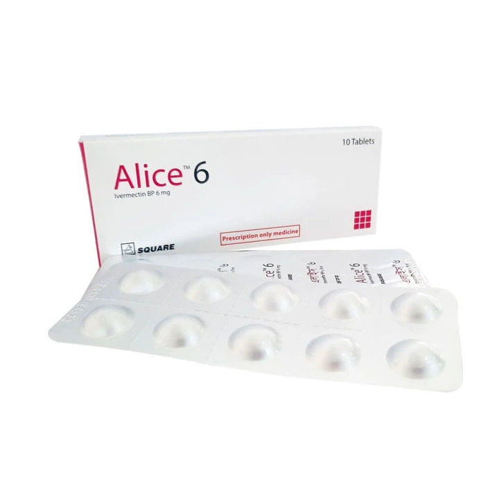Pack Image: Alice 6 mg Tablet (1 x 10)