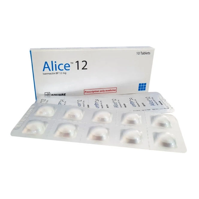 Pack Image: Alice 12 mg Tablet (1 x 10)