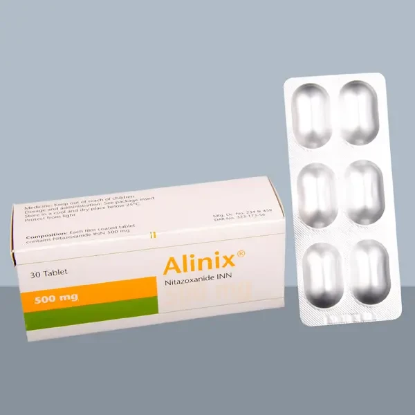 Pack Image: Alinix 500 mg Tablet (5 x 6)