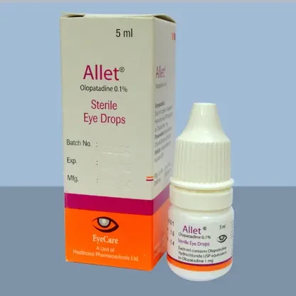 Pack Image: Allet 0.1% Eye Drop (5 ml drop)