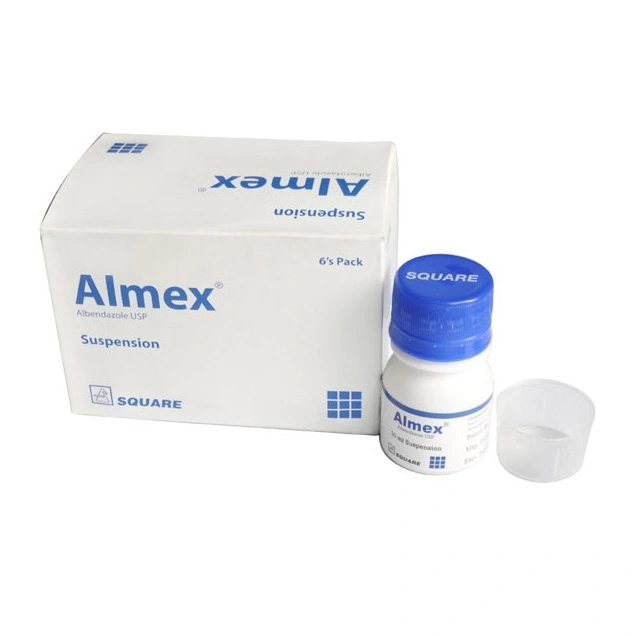 Pack Image: Almex 200 mg Suspension (10 ml bottle)