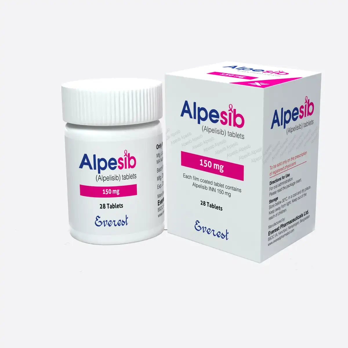 Pack Image: Alpesib 150 mg Tablet (1 x 28)
