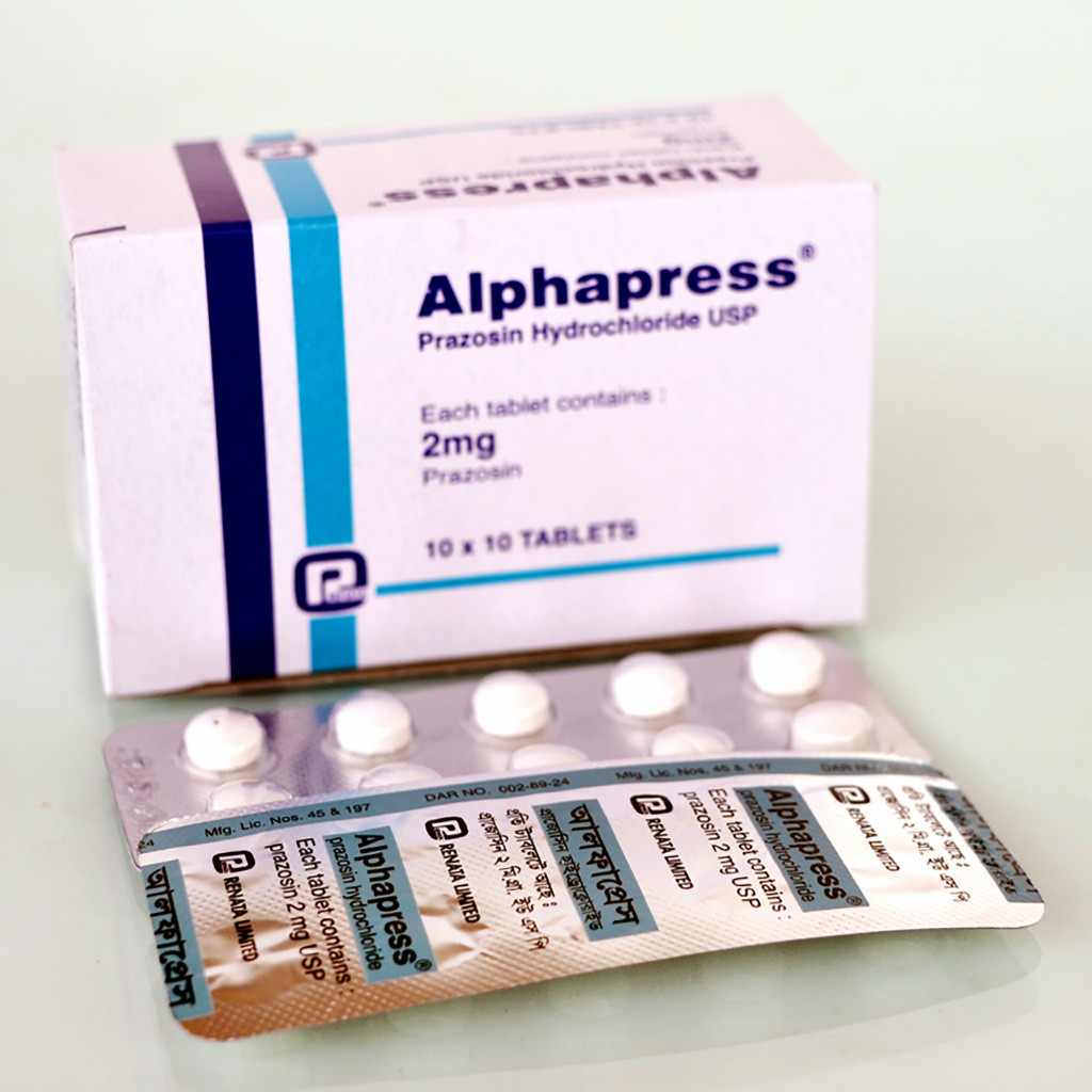 Pack Image: Alphapress 2 mg Tablet (10 x 10)