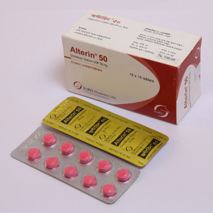 Pack Image: Alterin 50 mg Tablet (10 x 10)