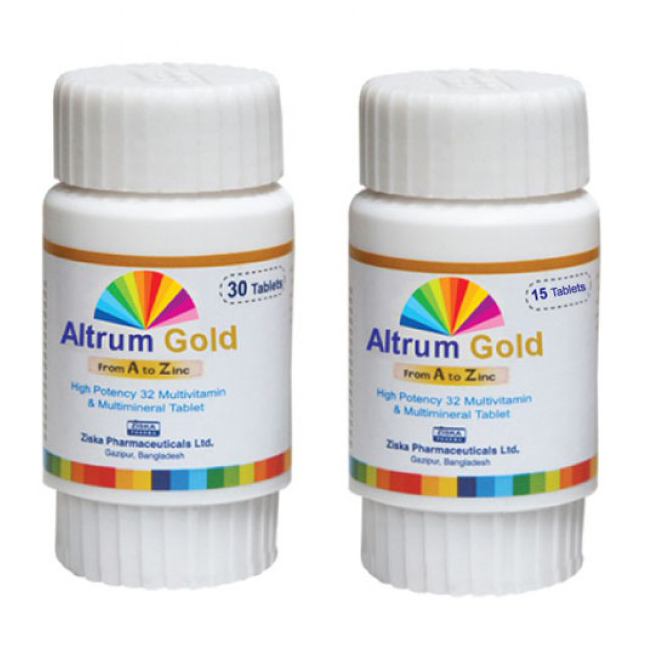 Pack Image: Altrum Gold  Tablet (1 x 15)
