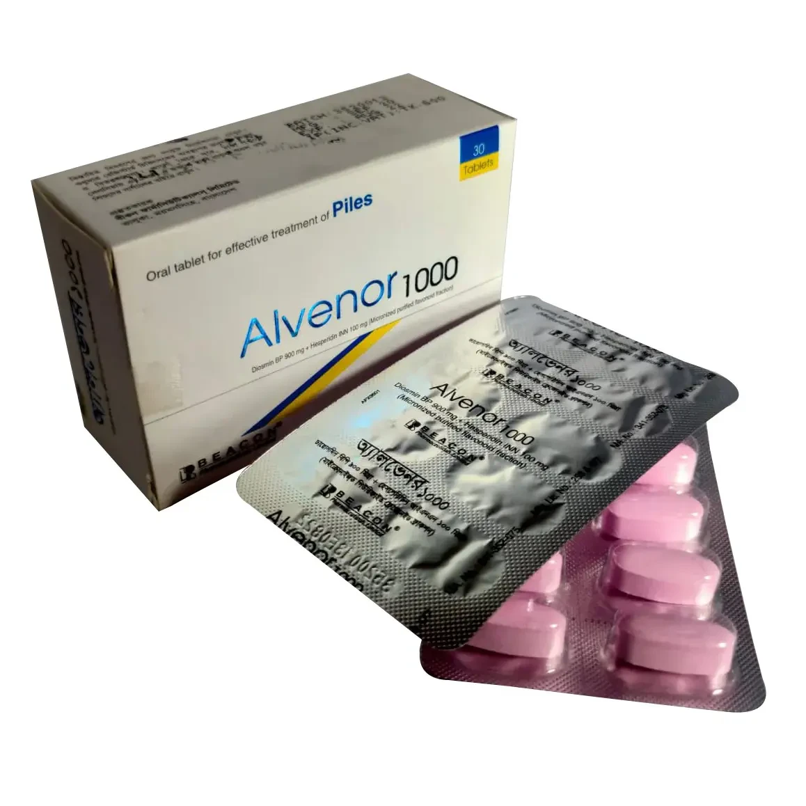 Pack Image: Alvenor 900 mg Tablet (3 x 10)