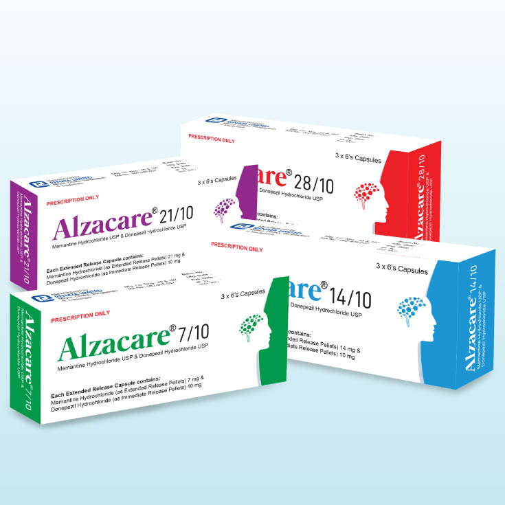 Pack Image: Alzacare 7 mg Capsule (3 x 6)