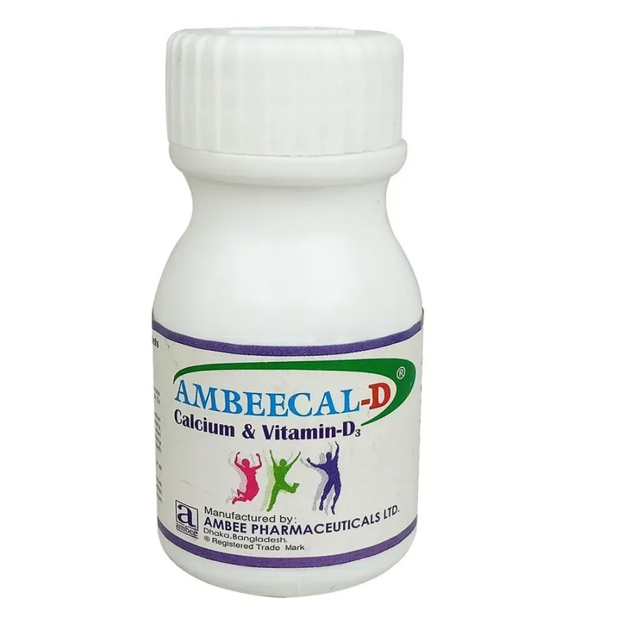 Pack Image: Ambeecal-D 500 mg Tablet (1 x 15)