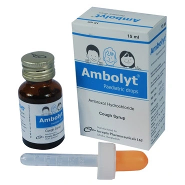 Pack Image: Ambolyt 6 mg Pediatric Drop (15 ml bottle)