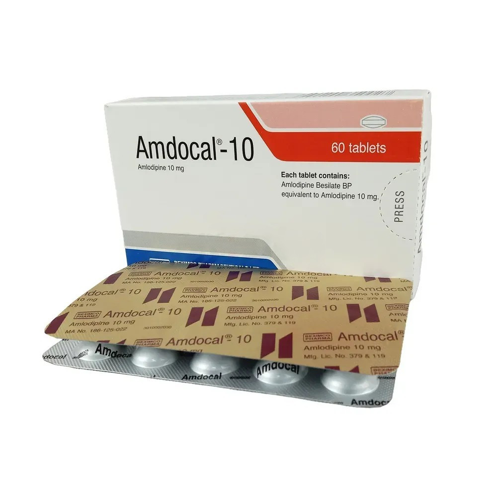 Pack Image: Amdocal 10 mg Tablet (4 x 15)