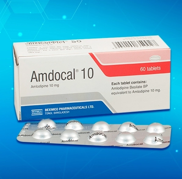 Pack Image: Amdocal 10 mg Tablet (4 x 15)