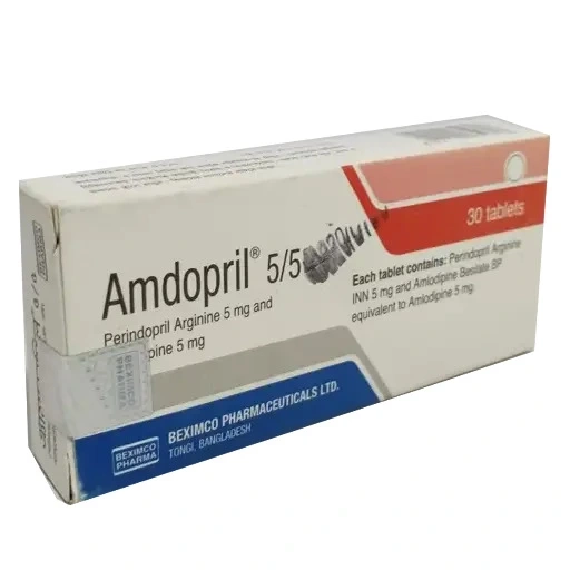 Pack Image: Amdopril 5 mg Tablet (3 x 10)