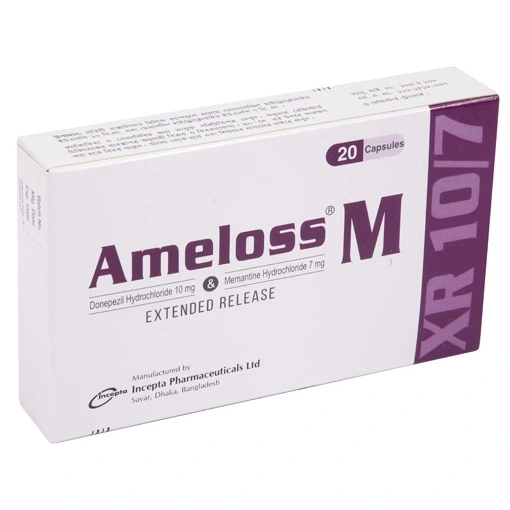 Pack Image: Ameloss M 7 mg Capsule (2 x 10)