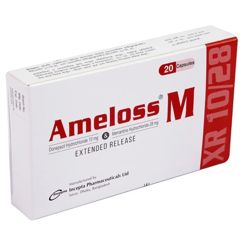 Pack Image: Ameloss M 28 mg Capsule (2 x 10)