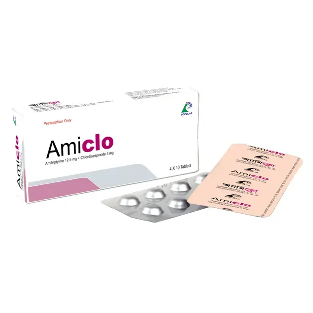 Pack Image: Amiclo 12.5 mg Tablet (4 x 10)