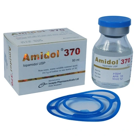 Pack Image: Amidol 370 mg Injection (50 ml vial)