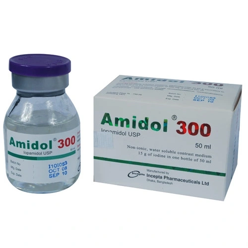 Pack Image: Amidol 300 mg Injection (50 ml vial)