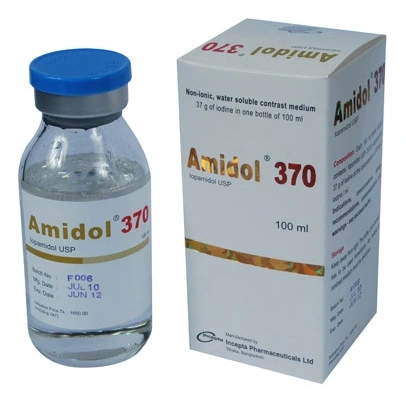 Pack Image: Amidol 370 mg Injection (100 ml vial)