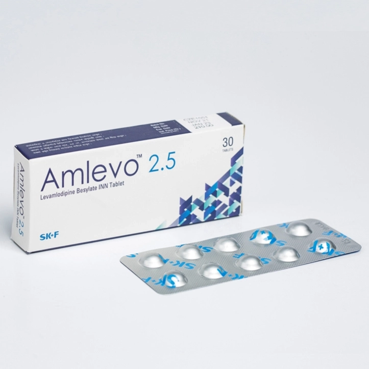 Pack Image: Amlevo 2.5 mg Tablet (3 x 10)