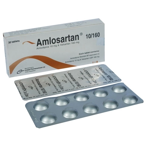 Pack Image: Amlosartan 10 mg Tablet (3 x 10)