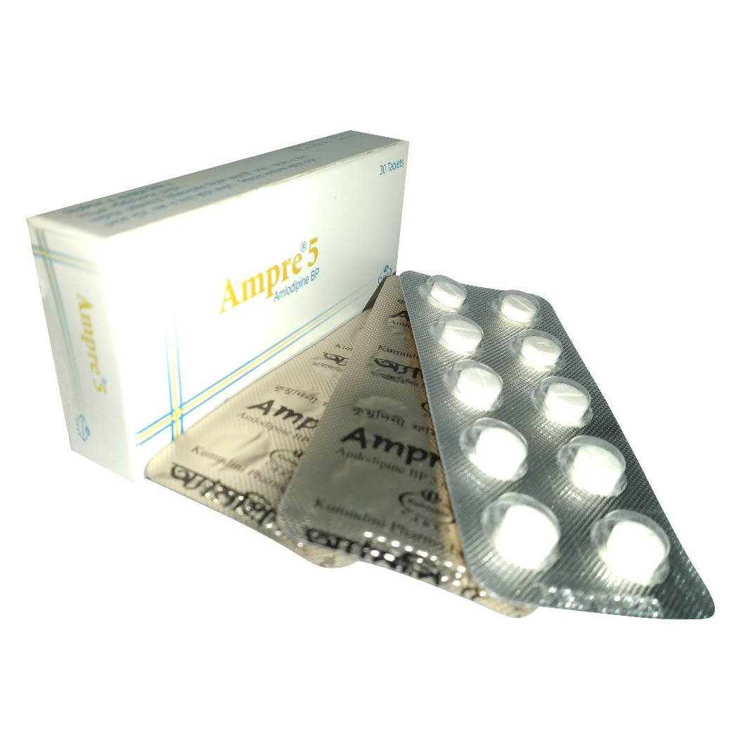 Pack Image: Ampre 5 mg Tablet (3 x 10)