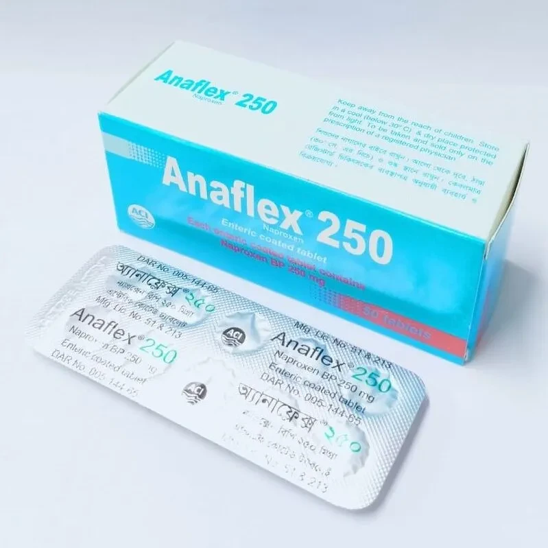 Pack Image: Anaflex 250 mg Tablet (5 x 10)