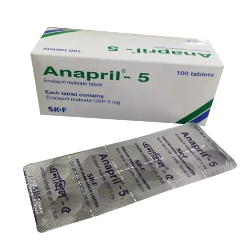 Pack Image: Anapril 5 mg Tablet (10 x 10)