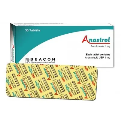 Pack Image: Anastrol 1 mg Tablet (3 x 10)