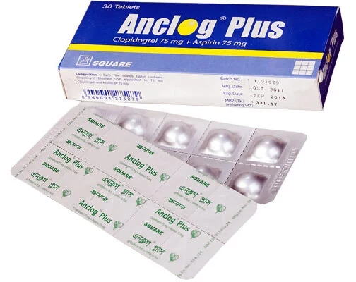 Pack Image: Anclog Plus 75 mg Tablet (4 x 10)