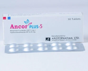 Pack Image: Ancor Plus 5 mg Tablet (3 x 10)
