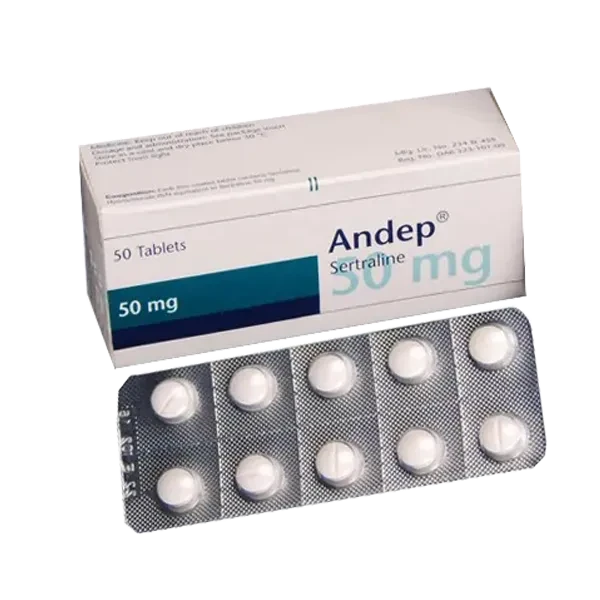 Pack Image: Andep 50 mg Tablet (5 x 10)