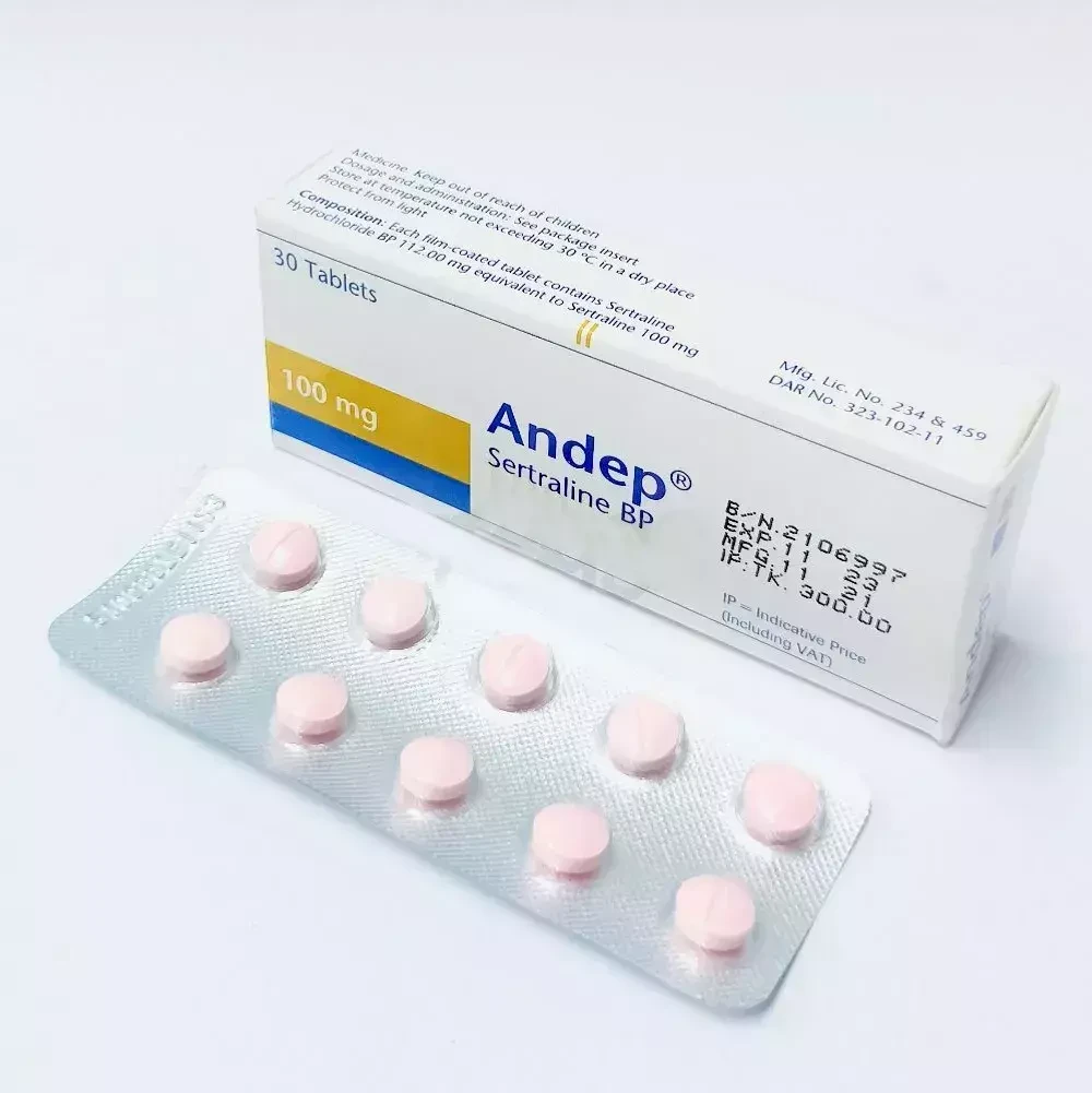 Pack Image: Andep 100 mg Tablet (3 x 10)