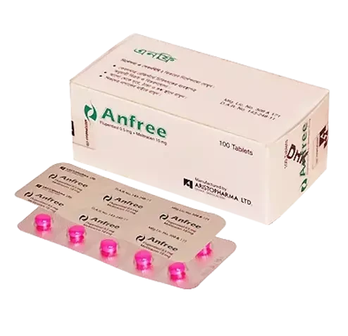 Pack Image: Anfree 0.5 mg Tablet (10 x 10)