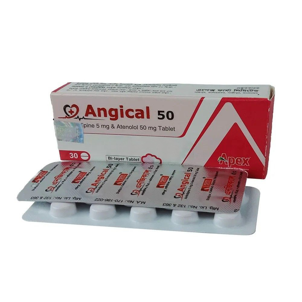 Pack Image: Angical 5 mg Tablet (3 x 10)