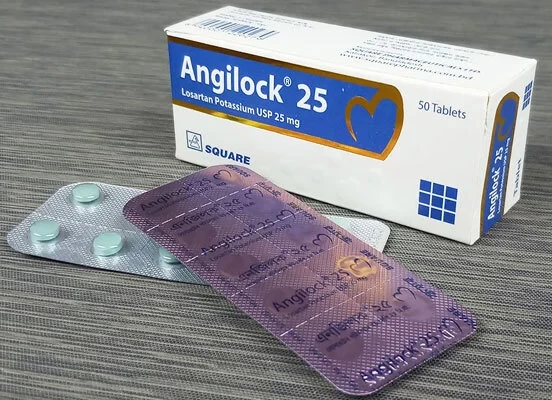 Pack Image: Angilock 25 mg Tablet (5 x 10)