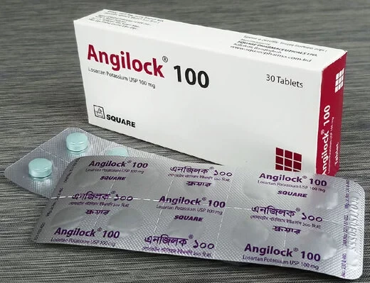 Pack Image: Angilock 100 mg Tablet (3 x 10)