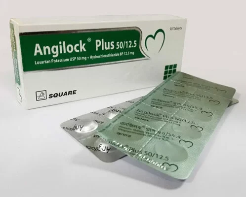 Pack Image: Angilock Plus 50 mg Tablet (5 x 10)