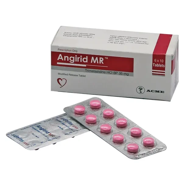 Pack Image: Angirid MR 35 mg Tablet (6 x 10)