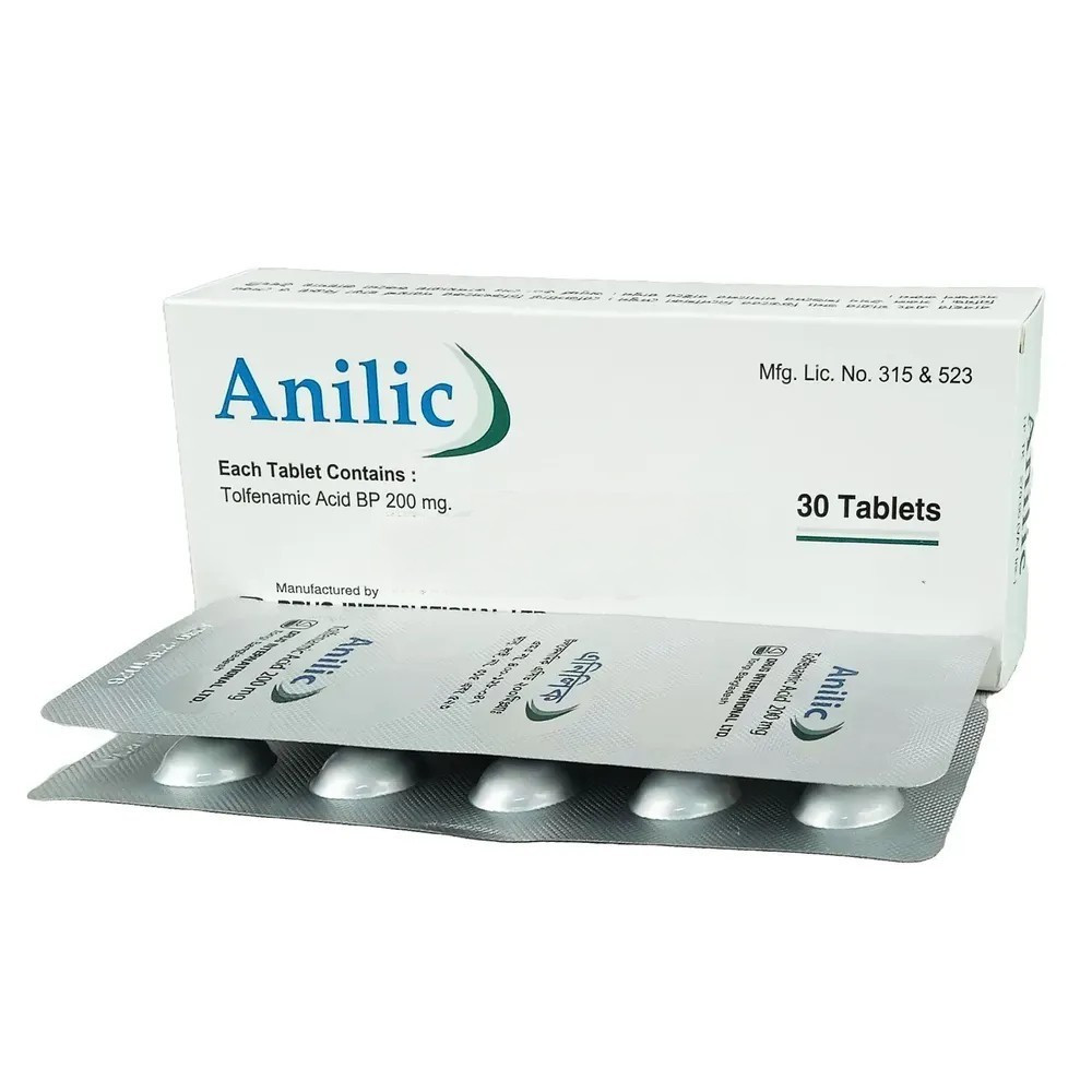 Pack Image: Anilic 200 mg Tablet (3 x 10)