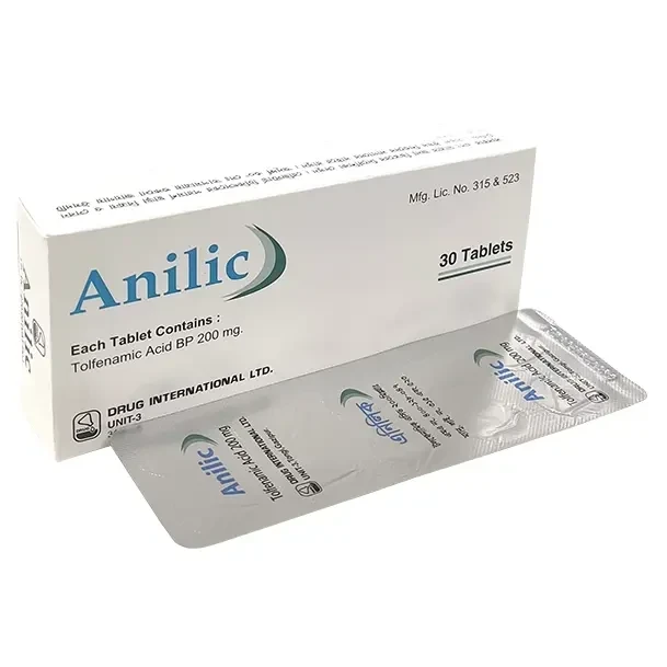 Pack Image: Anilic 200 mg Tablet (3 x 10)