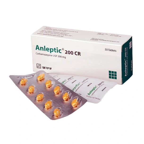 Pack Image: Anleptic CR 200 mg Tablet (5 x 10)