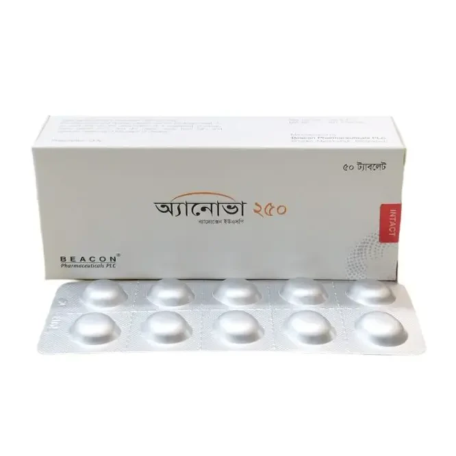 Pack Image: Annova 250 mg Tablet (5 x 10)