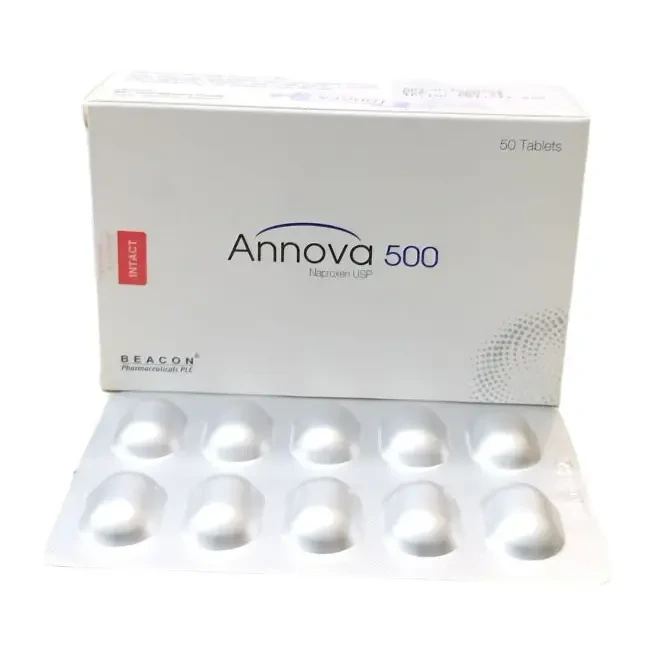 Pack Image: Annova 500 mg Tablet (5 x 10)