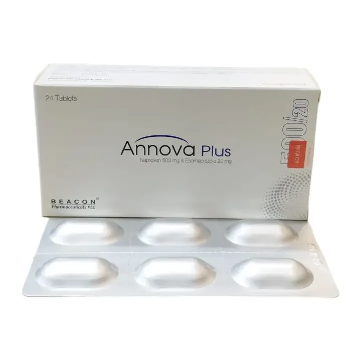 Pack Image: Annova Plus 500 mg Tablet (4 x 6)