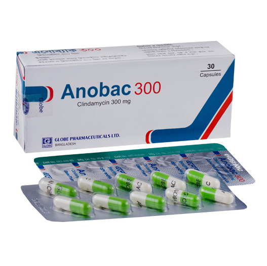Pack Image: Anobac 300 mg Capsule (3 x 10)