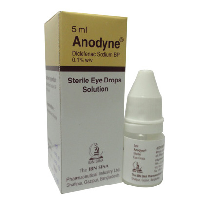 Pack Image: Anodyne 0.1% Eye Drop (5 ml drop)