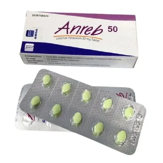 Pack Image: Anreb 50 mg Tablet (3 x 10)