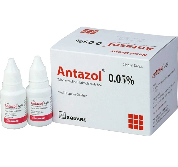 Pack Image: Antazol 0.05% Nasal Drop (15 ml drop)