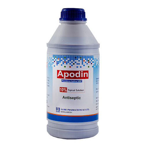 Pack Image: Apodin 10% w Solution (100 ml bottle)